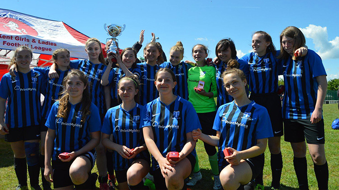 Tankerton FC U16 Girls reach the Kent FA Cup Final!