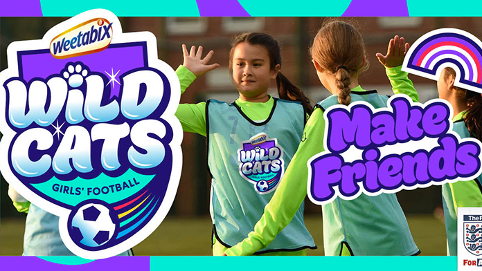 Girls-only Football sessions for 5-11 year olds - have fun, make friends, play football