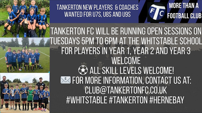 Tankerton F.C. Open Sessions