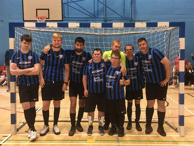 Tankerton FC’s pan disability team off to flying start in The Kent Disability League 